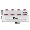 Rose Red Dyson Airwrap Storage Rack for 8 Attachments - 3