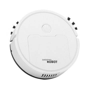 Mini 3-in-1 Vacuum Cleaner Intelligent Sweeping Robot - White - 1