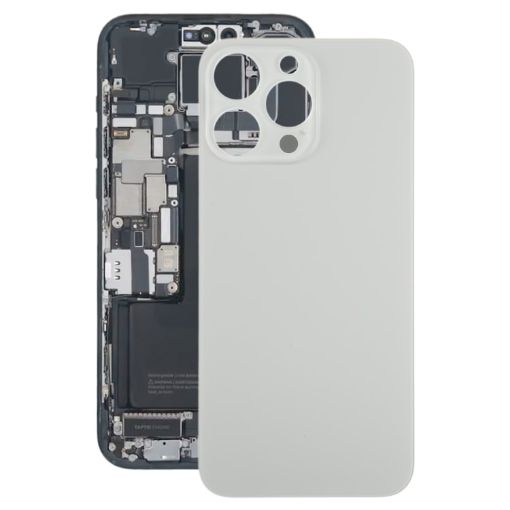 iPhone 15 Pro Titanium Glass Battery Back Cover - 1