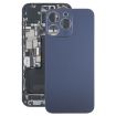 iPhone 15 Pro Glass Battery Back Cover (Blue) - 1