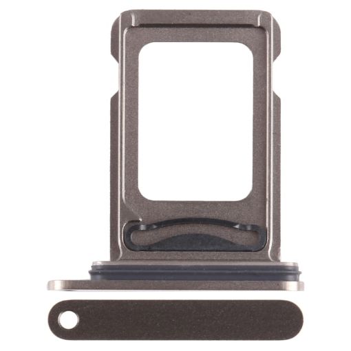 iPhone 15 Pro Dual SIM Card Tray - Titanium Color - 1