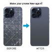 iPhone 15 Pro Blue Back Glass with Large Camera Hole Replacement - 6