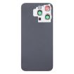 iPhone 15 Pro Glass Back Cover with Camera Lens (Black) - 3