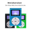 Mini Lavalier MP3 Music Player with Screen & Earphone (Black) - 4