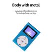Mini Lavalier MP3 Music Player with Screen & Earphone (Black) - 7