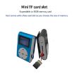 Mini Lavalier MP3 Music Player with Screen & Earphone (Black) - 8