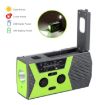 Emergency Radio 2000mAh AM/FM/NoAA Hand Crank Solar Powered (Orange) - 3