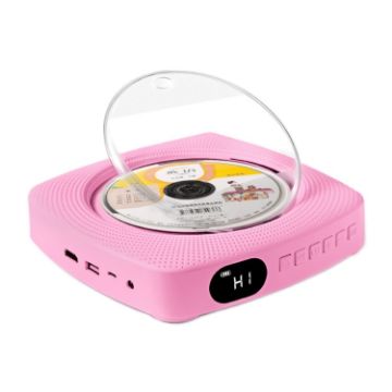 Kecag KC-609 Wall Mounted DVD/CD Player, Bluetooth, Pink, Charging - 1