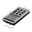 Portable AM/FM Rechargeable Stereo Radio with LCD & Earphone Jack - 4