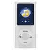 Silver 1.8" Metal MP4 Player with TF Slot, Recorder, FM, E-Book, Calendar - 1
