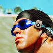 C26 IPX8 Waterproof MP3 Player with Clip & Earphone, FM, 8GB, Orange - 7