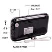 Y-619 Red FM/AM Mini Radio MP3 Player with LED & TF/SD Support - 4