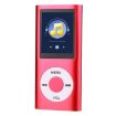 Metal MP4 Player 1.8" TFT Screen w/ Earphone & Cable (Red) - 1