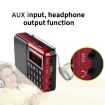 Y-928 Red FM Radio LED Display MP3 TF Card U Disk Support - 4