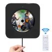 Portable Bluetooth Speaker & CD Player with Remote (Black) - 1