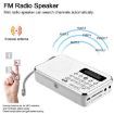 L-938 MP3 Player FM Radio SD/MMC Card AUX-IN Earphone (Red) - 5