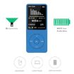 Portable 4GB LCD FM Radio MP3 MP4 Player Mini Walkman - Light Blue - 4