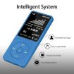 Portable 4GB LCD FM Radio MP3 MP4 Player Mini Walkman - Light Blue - 5