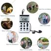 HRD-103 Silver FM/AM Two Band Portable Radio with Lanyard & Headset - 5