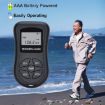 HRD-107 DSP Portable Stereo FM Radio with Headset (Black) - 8