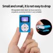 Pink Mini Lavalier MP3 Player with Screen & Earphone+Cable - 6