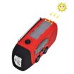 HRD-902 Red Solar Charging Emergency Radio and Mobile Light - 2
