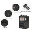 HanRongda HRD-700 Full Band Bluetooth MP3 Radio (Green) - 7