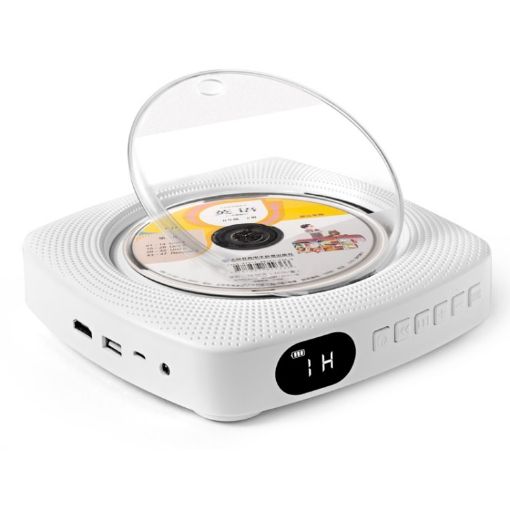 Kecag KC-609 Wall Mounted Home DVD/CD Player Bluetooth White - 1