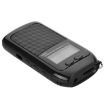 K-605 Portable FM/AM/SW Radio w/ TF Card Support (Black) - 3