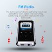 M13 HD Noise Reduction MP4 Player, 8GB, Bluetooth, Recording, Black - 6