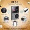 2.4" HIFI Bluetooth Music Player, DSD256, 16GB+8GB, Black Walkman - 4