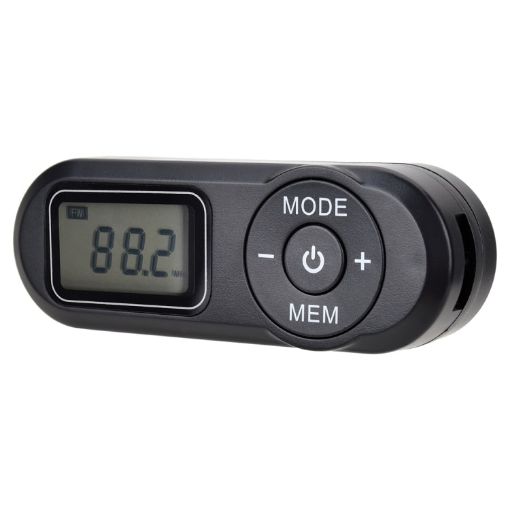 HRD-727 Black DSP FM Radio with Portable LCD & Headset - 1