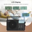 Retekess TR638 Bluetooth FM Radio with LCD Display & Ext. Antenna - 4
