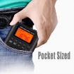 Mini Portable FM + AM Radio with Loudspeaker HRD-104 (Grey) - 8