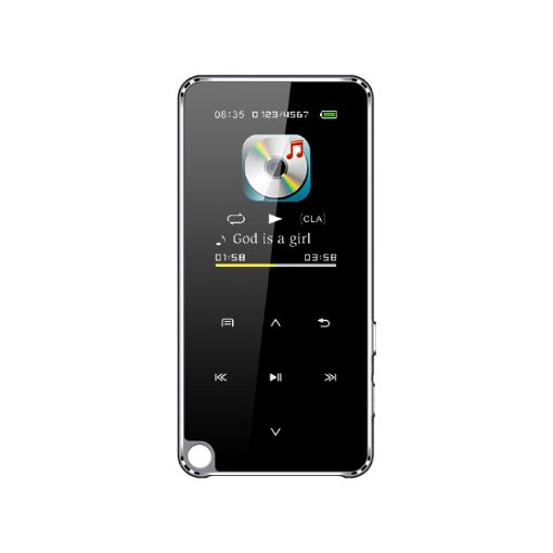 M25 Black 16GB Multifunctional Portable Bluetooth MP3 Player - 1