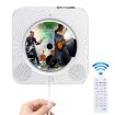 Portable Bluetooth Speaker & CD Player w/ Remote (White) - 1