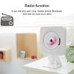 Portable Bluetooth Speaker & CD Player w/ Remote (White) - 6