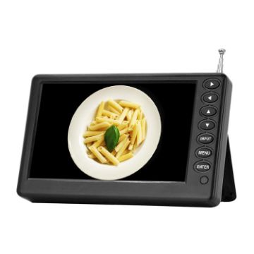 Ultra-Thin 5" Portable Car LCD TV, US Plug (ATSC) - 1