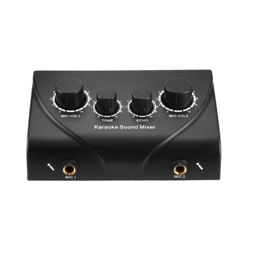 Portable Digital Karaoke Echo Mixer System - Random Color - 1