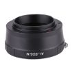 EOS M Lens Adapter: AI Lens to EOS M Stepping Ring (Black) - 3