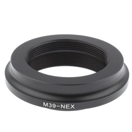 M39-NEX Black Lens Mount Stepping Ring - 1