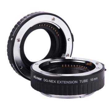 Sony VILTROX DG-NEX Camera Auto Close-Up Macro Ring Set - 1