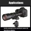 Lightdow 500mm F8-F32 Telephoto T-Port Lens for Nikon DSLR F Port - 6