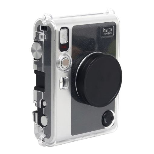 FUJIFILM Instax mini EVO Camera Aluminum Lens Cap Cover (Black) - 1