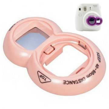 Selfie Mirror for Polaroid Mini7s/Mini8 - 2PCS, Pink - 1