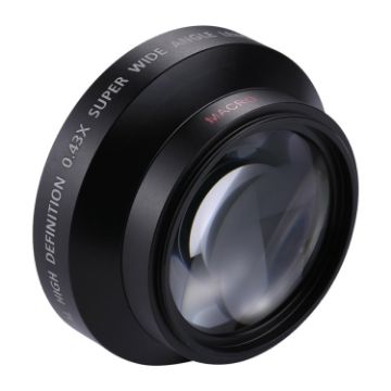 62mm 0.45X Super Wide Angle & Macro Lens - 1