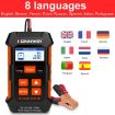 KONNWEI KW520 12V/24V Car Battery Tester with Repair & Charging (US Plug) - 8