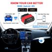 KONNWEI KW903 Bluetooth 5.0 OBD2 Scan Tool for IOS/Android (Black Orange) - 4