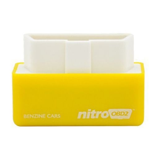 EcoOBDII Chip Tuning Box for Benzine - Lower Fuel & Emission (Yellow) - 1