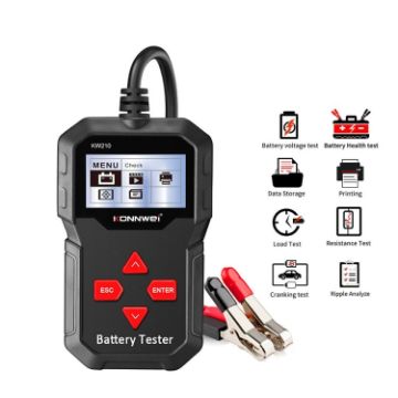 KONNWEI KW210 Car Battery Capacity and Resistance Tester - 1